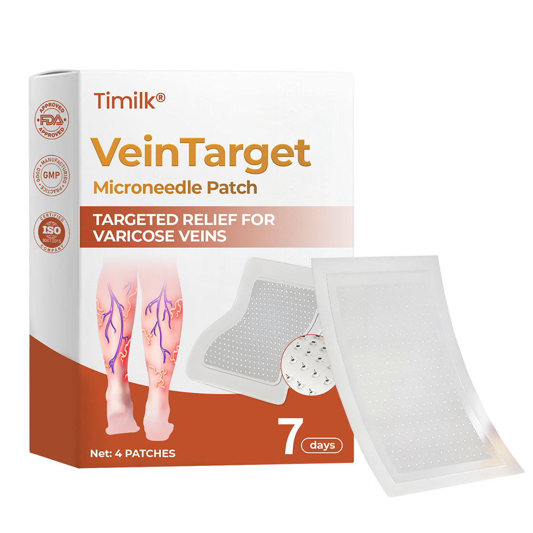 Timilk® VeinTarget Microneedle Patch.