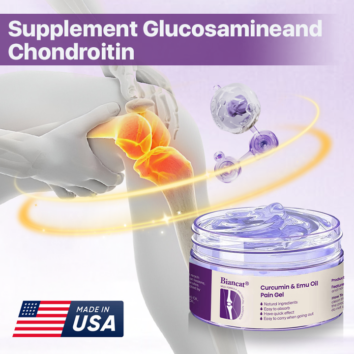 Biancat® Curcumin & Emu Oil Pain Gel.