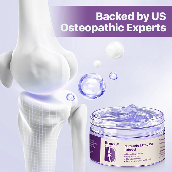 Biancat® Curcumin & Emu Oil Pain Gel.