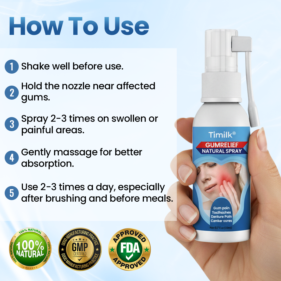 Timilk® GumRelief Natural Spray