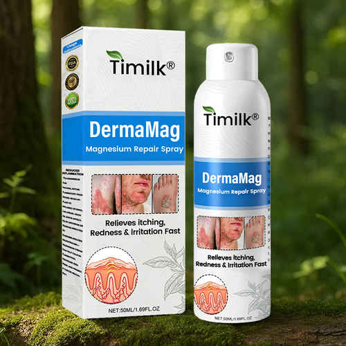 ✅ Official Store: Timilk® DermaMag Magnesium Repair Spray 🔥 FDA Certified (Clinically Proven Relief for Psoriasis, Eczema, and Chronic Skin Irritation 🌿)