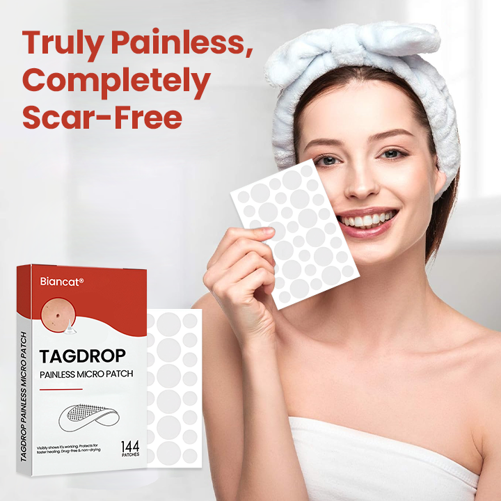 Biancat® TagDrop Painless Micro Patch.