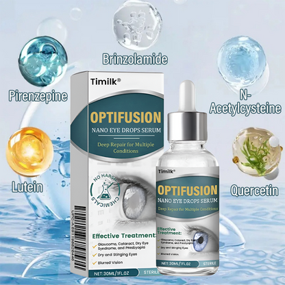 Timilk® OptiFusion Nano Eye Drops Serum.