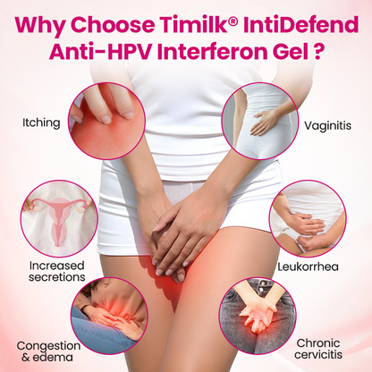 Timilk® IntiDefend Anti-HPV Interferon Gel.