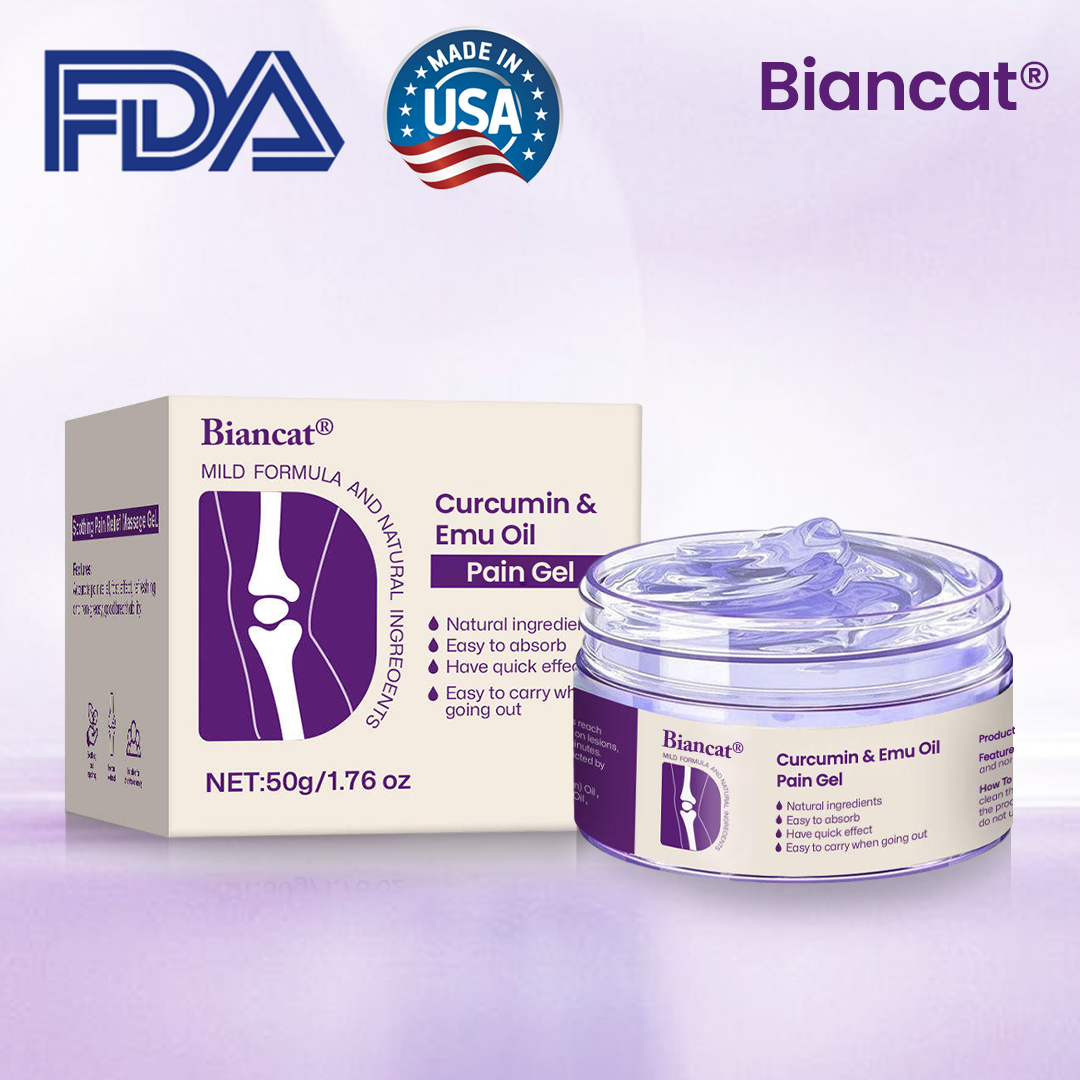 Biancat® Curcumin & Emu Oil Pain Gel.