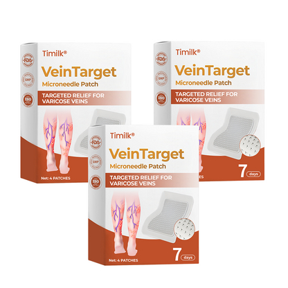 Timilk® VeinTarget Microneedle Patch.