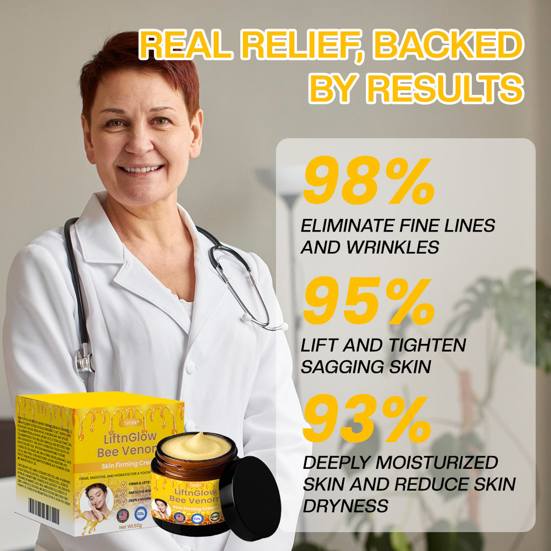 Timilk® LiftnGlow Bee Venom Skin Firming Cream