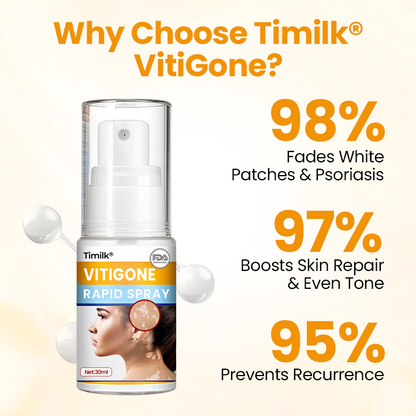Timilk® VitiGone Rapid Spray — 2–3 Week Repigmentation with OTDS