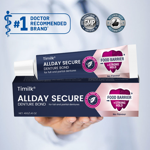 Timilk® AllDay Secure Denture Bond
